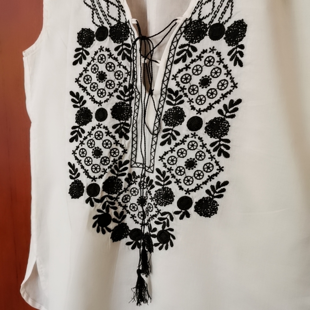 J.crew Embroidered Tank/tops - Picture 2 of 5